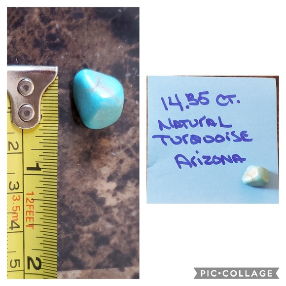 Genuine 14.35ct Turquoise Nugget - Picture 4 of 4